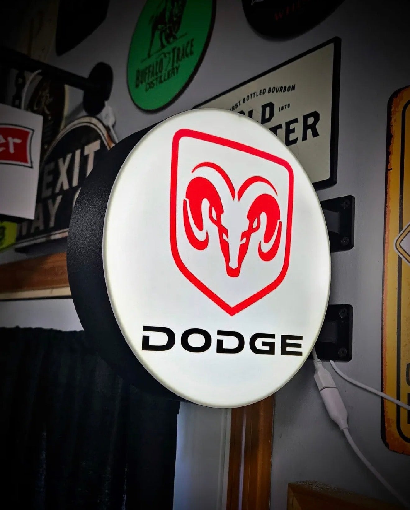 Dodge 2-Sided Lightbox