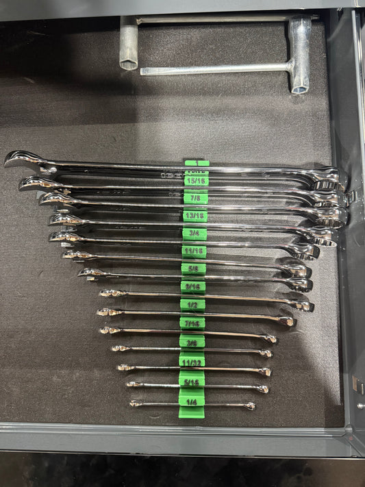 Icon SAE 14 Piece Wrench Organizers Magnetic