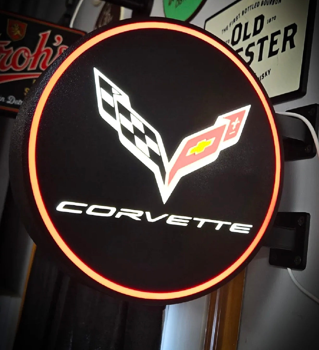 C7 Corvette 2-sided light box