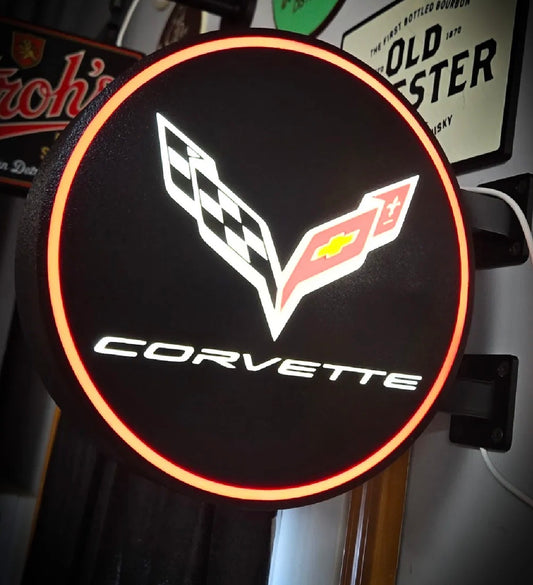 C7 Corvette 2-sided light box