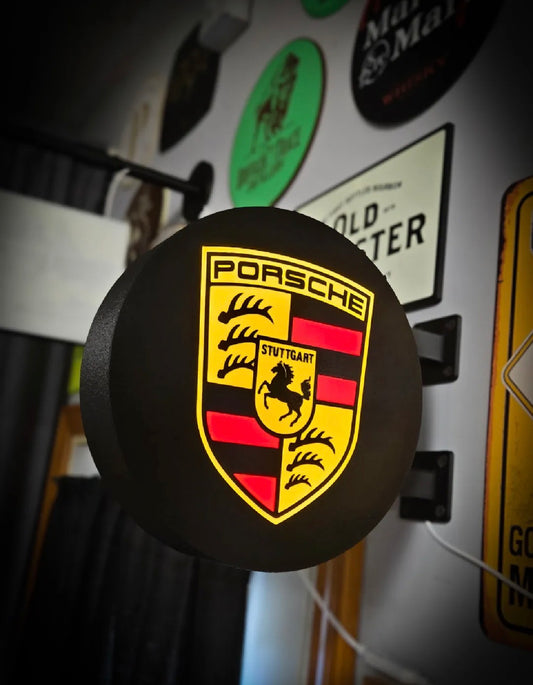 Porsche 2-Sided Lightbox